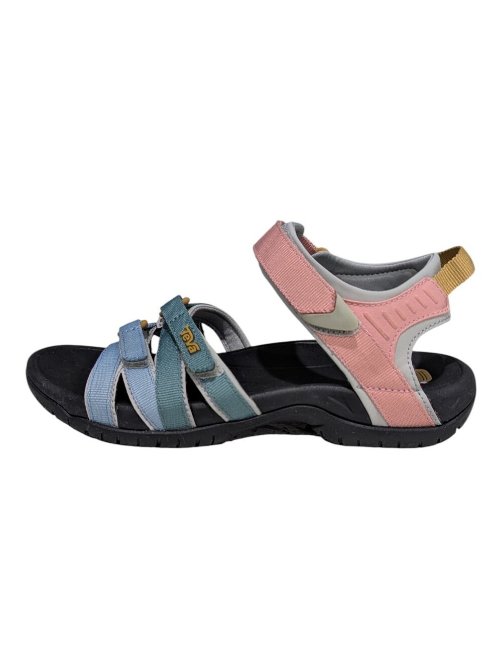 Teva Tirra Hiking Walking Sandal Pink Green Blue Summer Shoes Back Strap Size 6